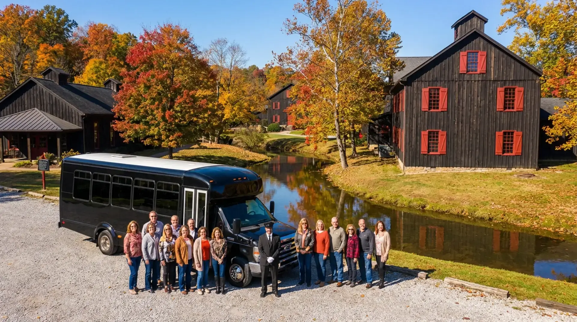Party Bus Bourbon Tours at Makers Mark Distillery in Loretto Kentucky